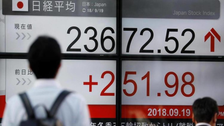 Nikkei 225 ditutup Lebih Tinggi Sebesar 0,34% di 22.625,38