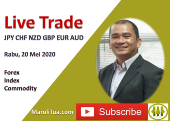 Live trade, JPY, CHF, NZD, GBP, EUR, AUD, Rabu 20 MEI 2020 Malam Hari