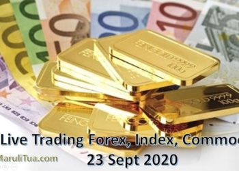 Live Trading Forex, Index, Commodity 23 Sept 2020
