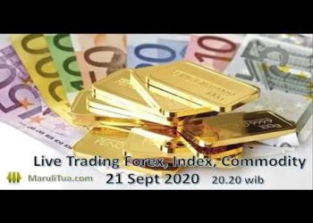 Profit 36% dalam tiga hari trading atau sebaliknya. Live Trading 21 Sept 2020