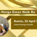 Apakah Harga Emas Naik Ke 1960?