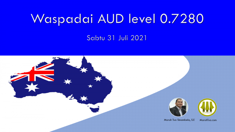 Waspadai AUD level 0.7280