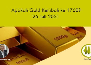 Apakah Gold Kembali ke 1760?  26 Juli 2021