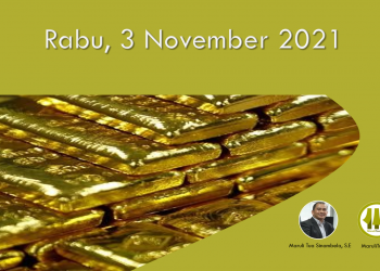 Tren kenaikan emas mengalami tekanan fokus FED menjadi pengalih