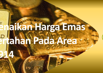 Kenaikan Harga Emas Tertahan Pada Area 1914