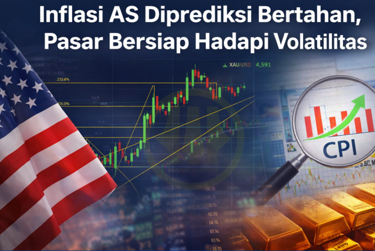 Inflasi AS Diprediksi Bertahan, Pasar Bersiap Hadapi Volatilitas