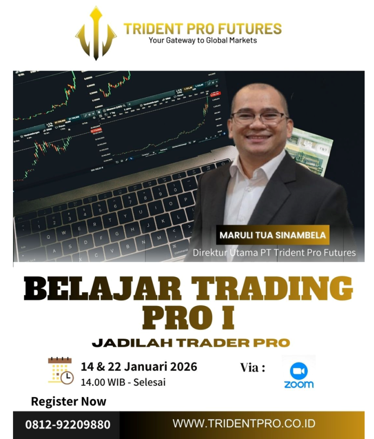 Belajar Trading Pro I: Langkah Nyata Menjadi Trader Profesional Bersama Trident Pro Futures