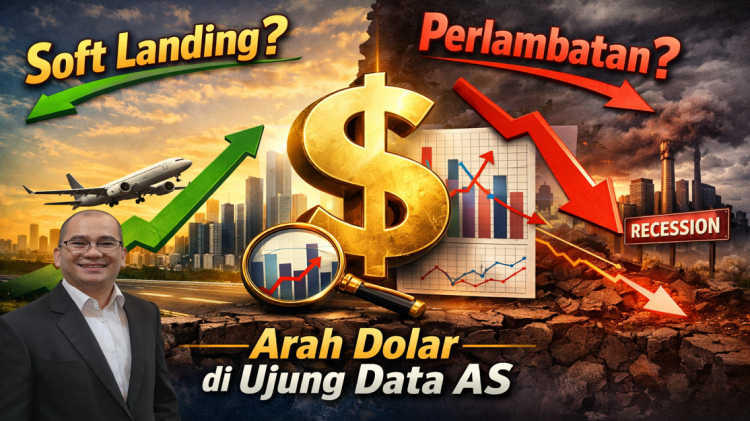 Soft Landing atau Perlambatan? Arah Dolar di Ujung Data A.S
