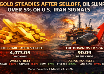 Gold Stabilizes as Oil Volatility Persists Amid Geopolitical Uncertainty