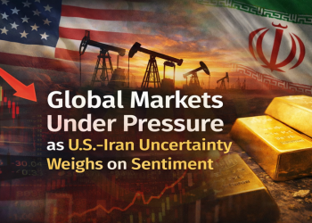 Global Markets Under Pressure as U.S.–Iran Uncertainty Weighs on Sentiment