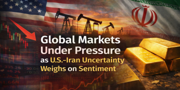 Global Markets Under Pressure as U.S.–Iran Uncertainty Weighs on Sentiment