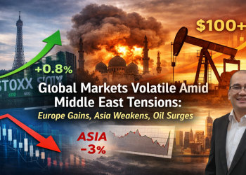 Global Markets Volatile Amid Middle East Tensions: Europe Gains, Asia Weakens, Oil Surges